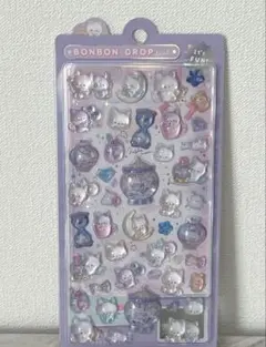 【新品】ボンボンドロップシール　ナイトミャウ クーリア