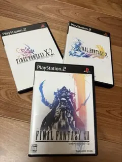 ファイナルファンタジーFINAL FANTASY X/X-2/XII 3本セット