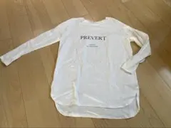 ロゴtシャツ 長袖