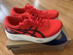 asics S4 ランニングシューズ 赤