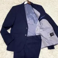 【美品✨】ZARA MAN スーツ セットアップ ビジカジ ネイビー M相当