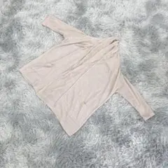 【INGNI】七分袖 サマーニットカーディガン (M) カジュアル 大人カワイイ