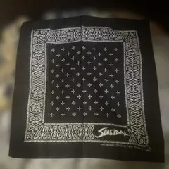 SUICIDAL ブラックバンダナ 100%コットン
