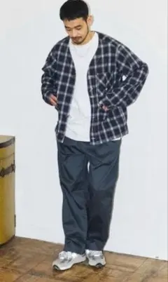 RED KAP 別注 SMU WIDE CHEF PANTS チャコールグレー