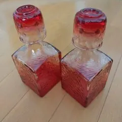 お酒の空き瓶&お猪口付　2点セット