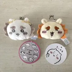 ちいかわ　シーサー　ミニがま口　２点セット