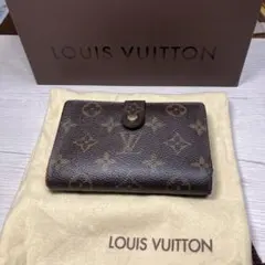 Louis Vuittonルイヴィトン ヴィエノワ がま口 二つ折り財布