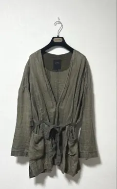 リネンジャケット　パドカレ フレンチリネンノンシルワッシャー ジャケット | pas de calais