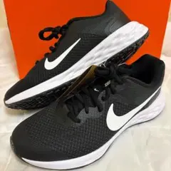 【新品】NIKE REVOLUTION 6 GS レボリューション ブラック