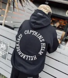 ト*モ様 CAPTAINS HELM✖️HELLBENDERS&Co.パーカー 2026年最新】CAPTAINS helm×hellbendersの人気アイテム - メルカリ