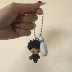 呪術廻戦　伏黒恵　ラウンドワンコラボキャラクター キーホルダー