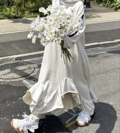 Alley by wcloset 長袖　パーカー　ワンピース