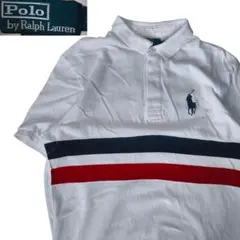 90s〜00s ラルフローレン　ビッグポニーポロシャツ　POLO　ライン