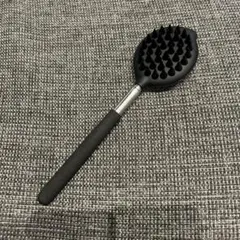 頭皮マッサージ スカルプブラシ シリコン製 最大67cm