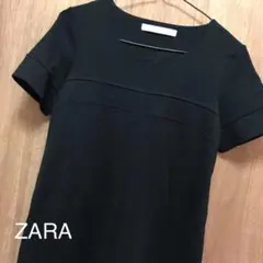 ZARA ワンピース フォーマル ブラック