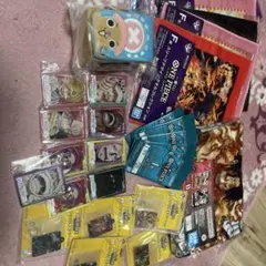 一番くじ　ワンピースカードゲーム　ラストワン賞　ブランケット　バッグ　タオル等