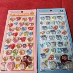 たまごっち3Dステッカー シールボンボン ●めめっち●みみっち 2枚セット