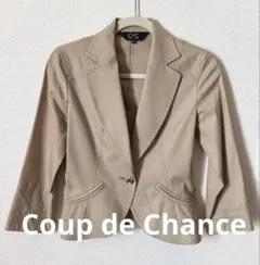 Coup de Chance ベージュ テーラードジャケット 38のサムネイル