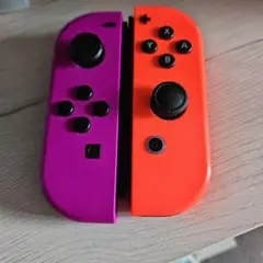 Switch ジョイコン ネオンパープル×ネオンピンク ニンテンドー