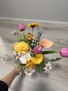 アーティフィシャルフラワーブーケ　ウェディングブーケ