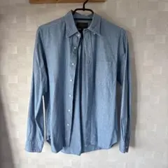 【BEAMS PLUS】ビームスプラス　ボタンダウンシャツ　青S
