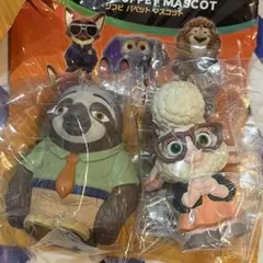 Disneyズートピア　ソフビ パペット マスコット ディズニー　指人形