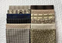 パッチワークにおすすめミニカットZ 12枚セット