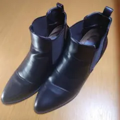 Pore Catine ブラック サイドゴアブーツ L size