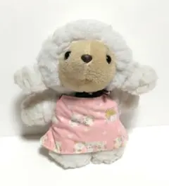 サンリオ　ひつじ　ぬいぐるみ　昭和　レトロ　(m サンリオ ひつじ ぬいぐるみ 昭和 レトロ マイスイートピアノ