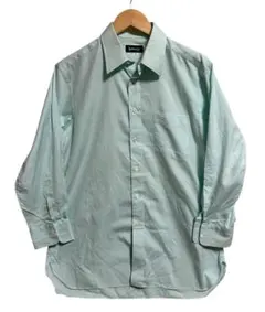 90's ビンテージ☆Burberrys ワンポイント 長袖シャツ L程度 水色