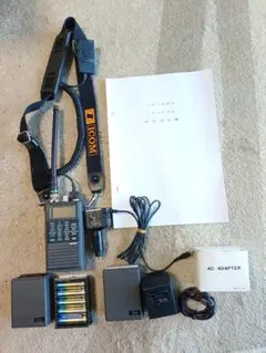 ICOM IC-2730 アマチュア無線機同軸アンテナ外部スピーカー基台セット