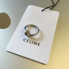 本日限定お値下げ☆ celine ノットリング　シルバー ノットリング シルバー ヴィンテージ|セリーヌ CELINE - 【公式