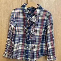 POLO RALPH LAUREN チェック柄長袖シャツ 6歳　120センチ