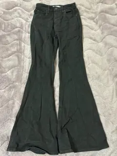 AZUL by MOUSSY ブラック フレアデニム S