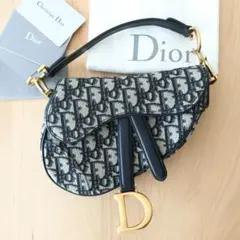 ディオール】Lady Dior バッグ ミニ ラタン& ディオール オブリーク