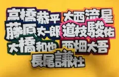 なにわ男子キーホルダー