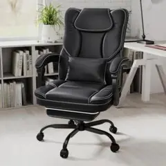 オフィスチェア デスクチェア ゲーミングチェア 社長椅子 PUレザー