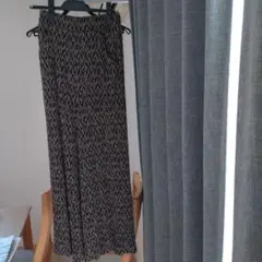 ジーナシス★レオパード柄　ワイドパンツ