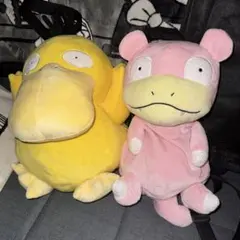 ポケモン コダック ヤドン ぬいぐるみリュック 2個セット