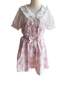 LIZLISA リズリサ ワンピース シェル　花柄