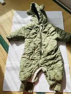 ジャンプスーツ 色　ダークグリーン　カーキ