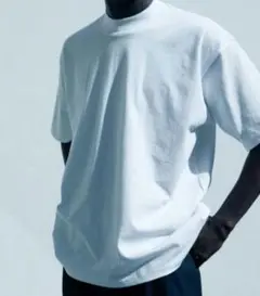 Hanes for BIOTOP　US COTTON モックネックT