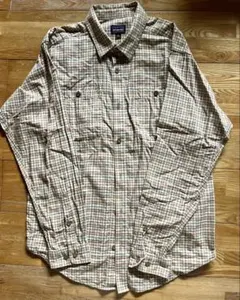 Patagonia パタゴニア 長袖シャツ チェック柄 オーガニックコットン Mのサムネイル