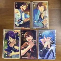 あんスタ 中国 LIVE クリアカード　鉄虎　高峯翠　仙石忍　守沢千秋　深海奏汰