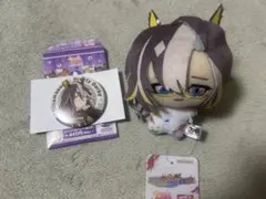 ドリームジャーニー　缶バッジ　ぬいぐるみマスコットセット