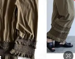 シャーリングパンツ