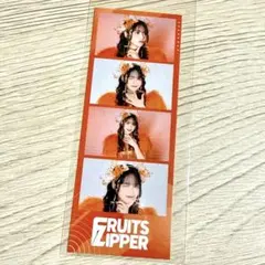 FRUITS ZIPPER 鎮西寿々歌 4CUTフォトカード