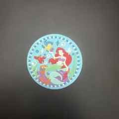 ディズニー 刺繍缶バッジ 第2弾 Disney アリエル リトル・マーメイド