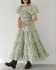 シスタージェーン♡フラワーロングワンピ