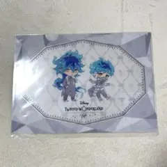 ツイステ　イグニハイド　クリアファイル　プラチナ　カフェ　ディズニー100